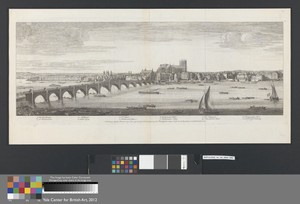 Views of the Cities of Westminster and London taken from the Opposite Bank of the Thames
