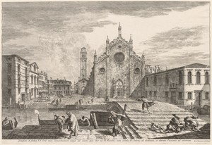 Views of Venice:  Campo dei Frari