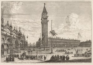 Views of Venice:  Piazza and Piazzetta