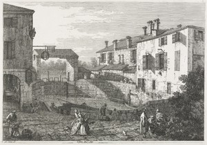Views:  The Canal Lock at Dolo
