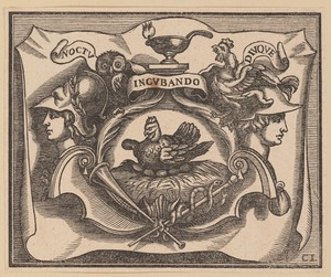 Vignette for the Title Page of C. Peregrino, Principes Hollandiae et Zelandiae