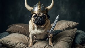 Viking Pug Humor