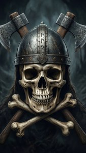 Viking Skull Axes