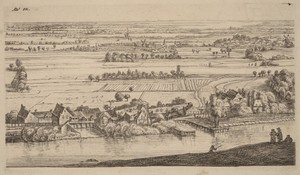 Village beside a Canal