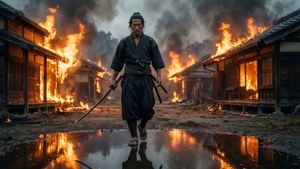 Village in Flames