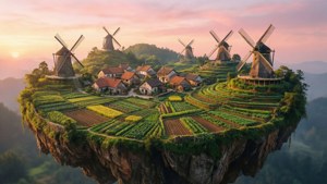 Village in the Clouds