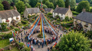Village Midsummer Aerial