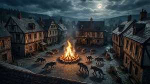 Village Square Under Siege