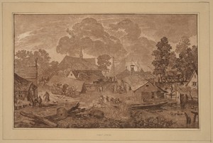 Village with Pond
