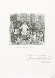 Vincent de Paul tussen de armen
