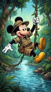 Vine Swing Mickey