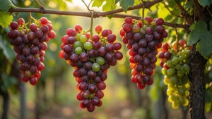 Vineyard Trellis Grapes