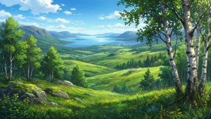 Vinland's Green Hills