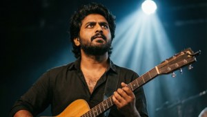 Vinoth on Stage