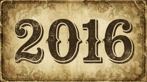Vintage 2016 Poster