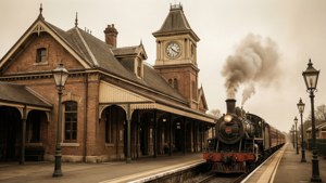 Vintage Albury Station