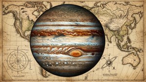 Vintage Astronomy Jupiter
