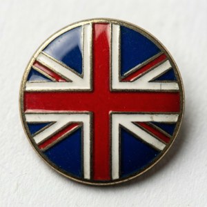 Vintage Badge Flag