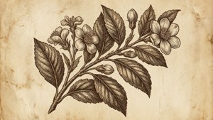 Vintage Botanical Branch