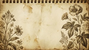 Vintage Botanical Calendar
