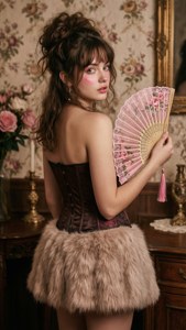 Vintage Boudoir Glance