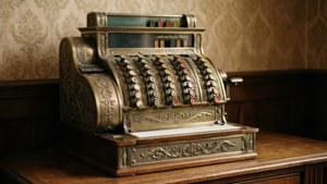 Vintage Brass Register