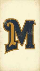 Vintage Brewers 'M' Logo