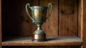Vintage Bronze Trophy