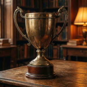 Vintage Bronze Trophy