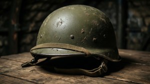 Vintage Bunker Helmet