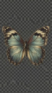 Vintage Butterfly PNG