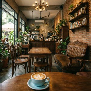 Vintage Café Corner