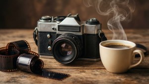 Vintage Camera Setup