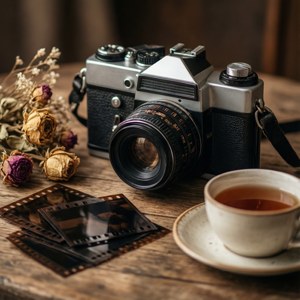 Vintage Camera Setup