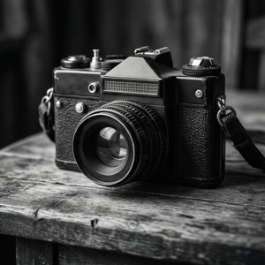 Vintage Camera Still Life