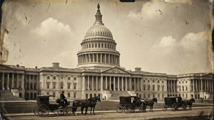 Vintage Capitol Sepia
