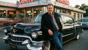 Vintage Car Pose