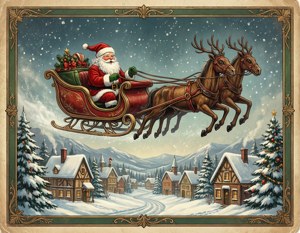 Vintage Christmas Card