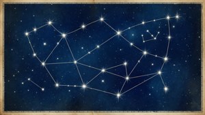 Vintage Constellation Map
