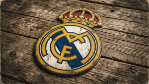 Vintage Crest on Wood
