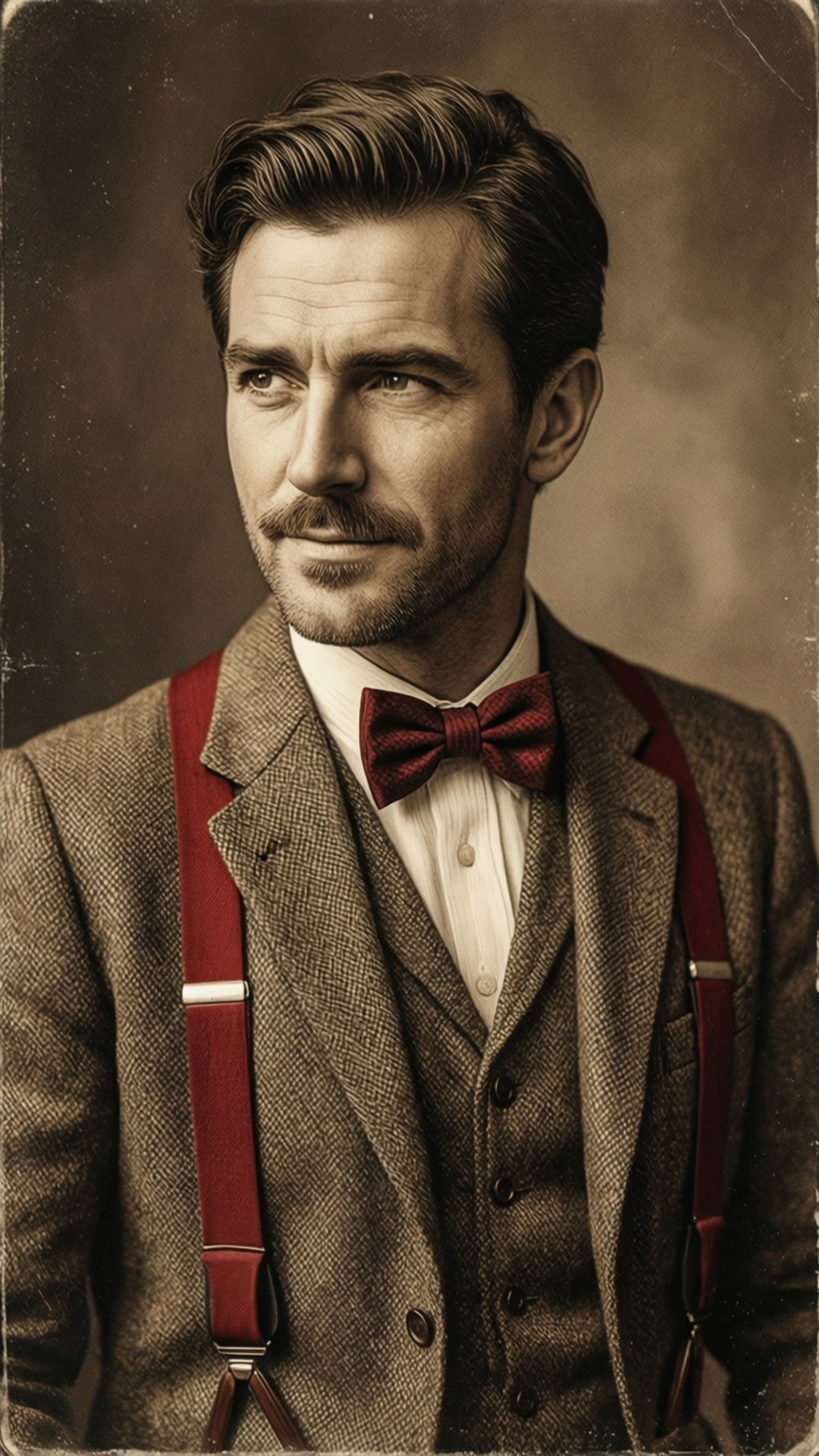 Vintage Dapper Man by Wallpapers.art Studio
