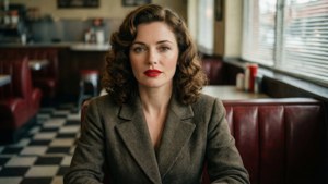 Vintage Diner Beauty