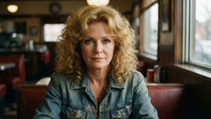Vintage Diner Contemplation