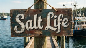 Vintage Dock Sign