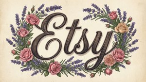 Vintage Etsy Floral
