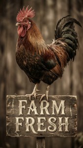 Vintage Farm Sign