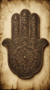 Vintage Filigree Hamsa