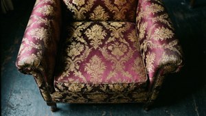 Vintage Floral Armchair