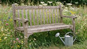 Vintage Garden Bench