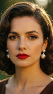 Vintage Glamour Portrait